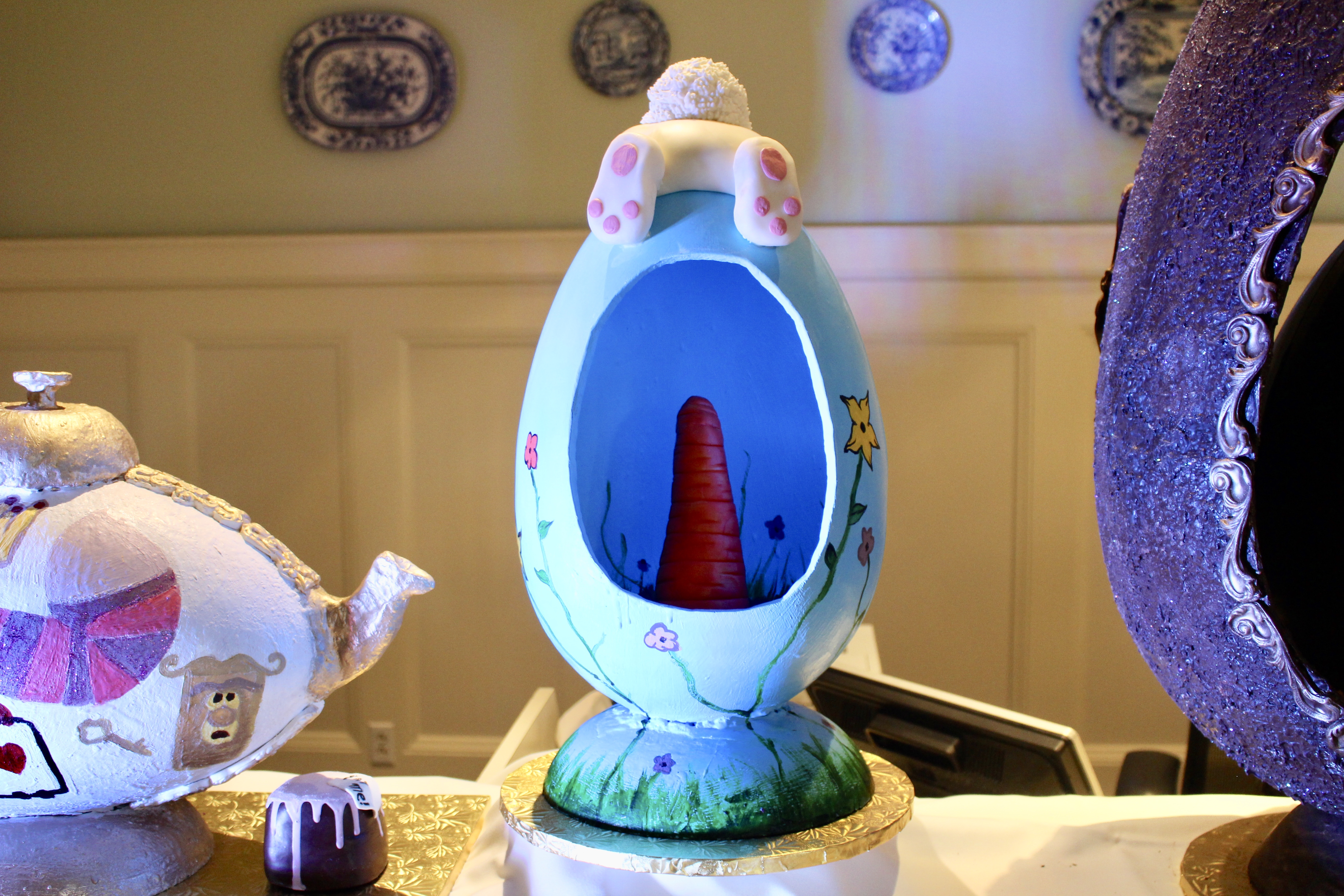 boardwalk egg display