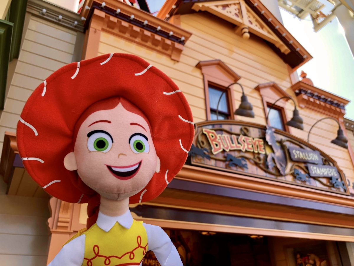 Jessie Prize at Bullseye Stallion Stampede Pixar Pier Disney California Adventure