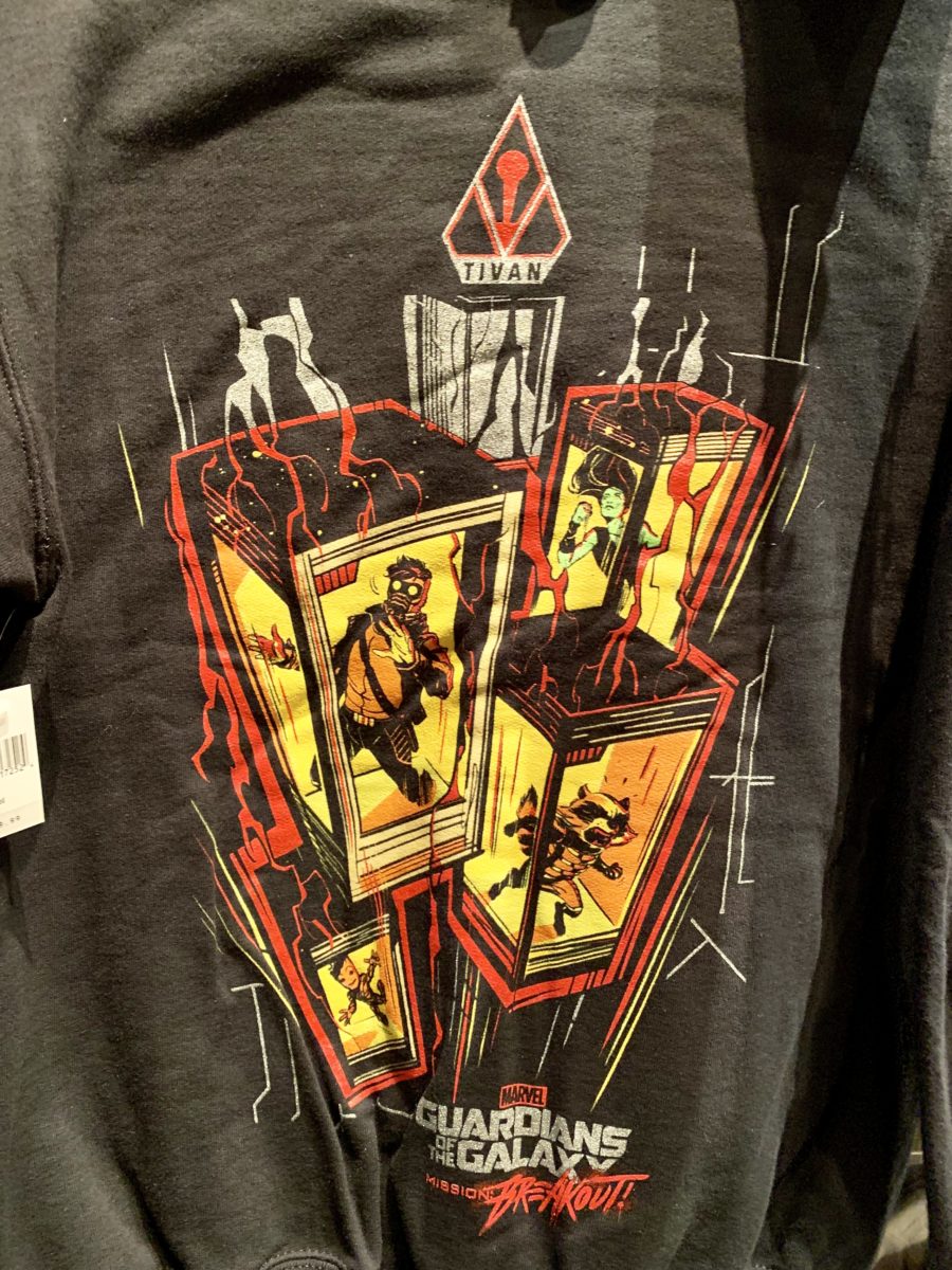 New Guardians of the Galaxy Mission BreakoutApparel Disney California Adventure