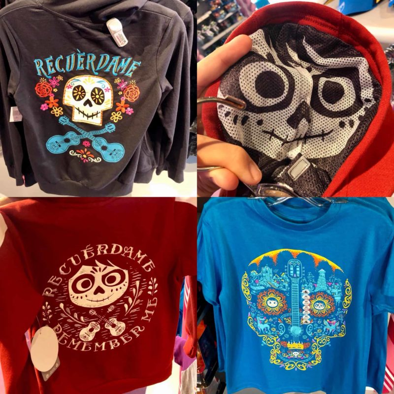 Pixar Coco Apparel Disneyland Resort