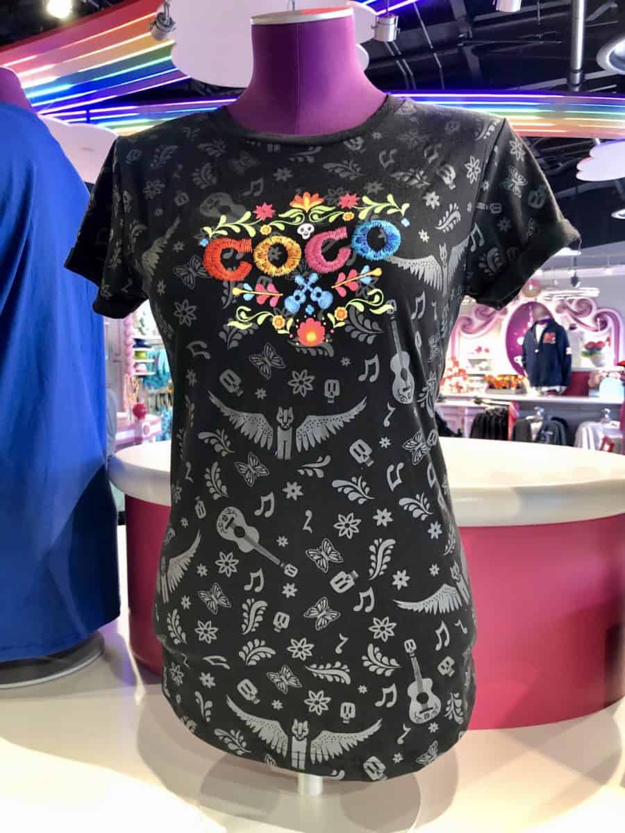 Pixar Coco Apparel Disney California Adventure