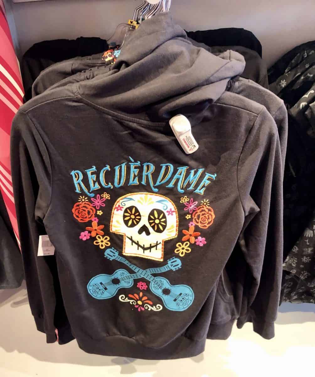 Pixar Coco Apparel Disney California Adventure