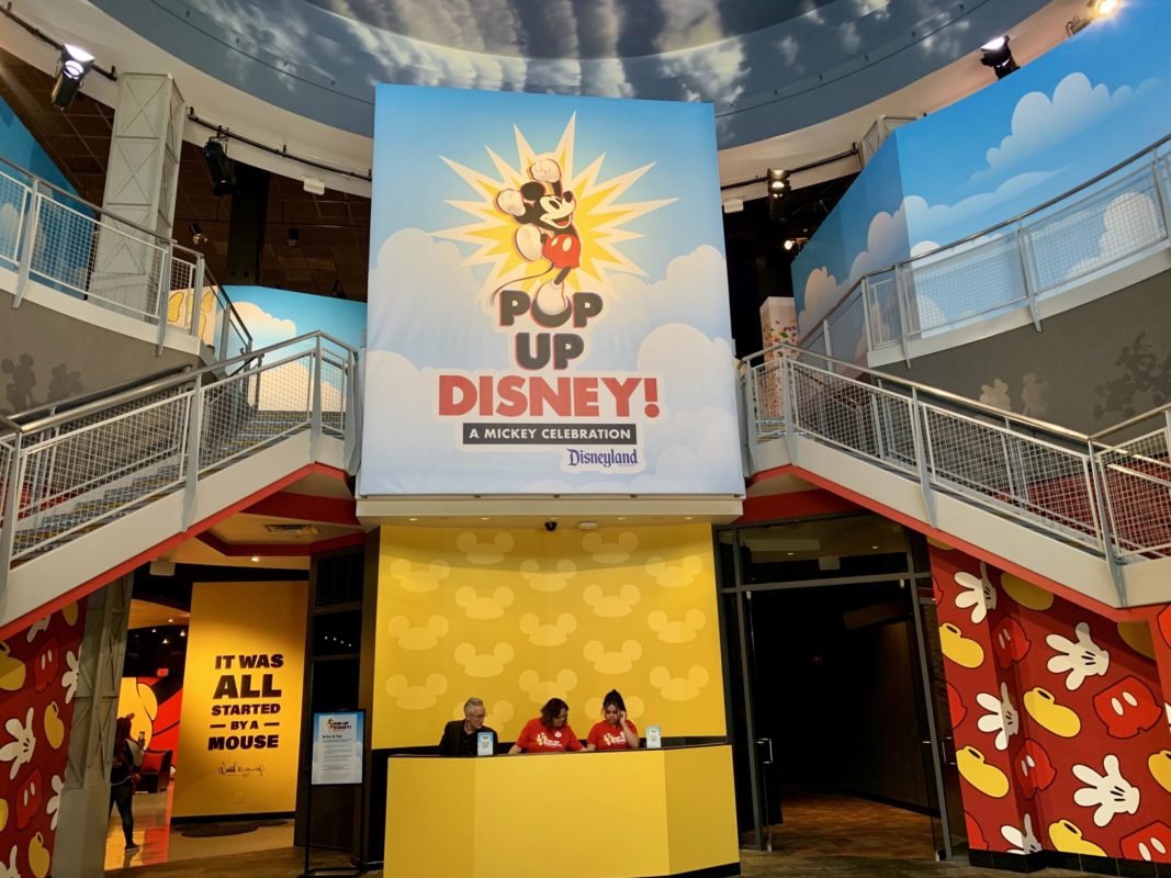 Pop-Up Disney! A Mickey Celebration Downtown Disney Disneyland Resort