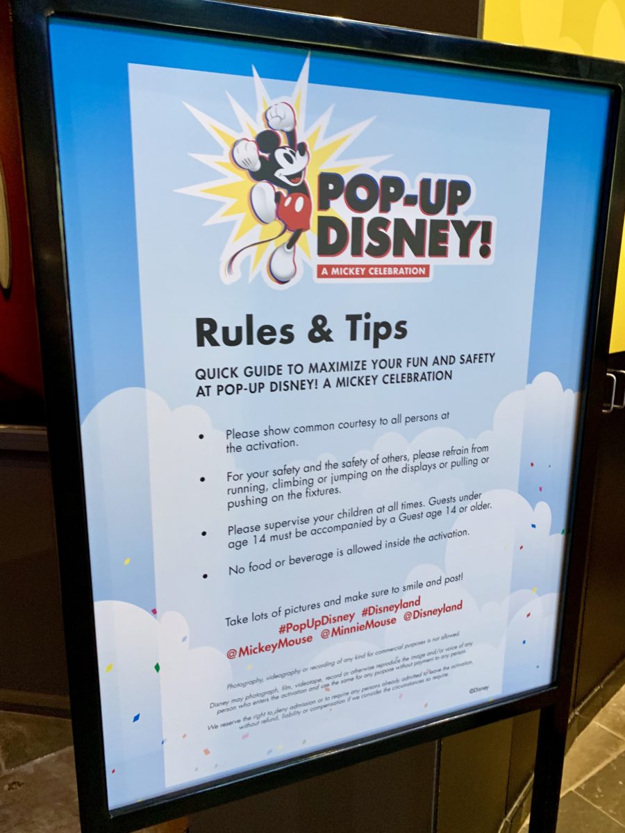 Pop-Up Disney! A Mickey Celebration Downtown Disney Disneyland Resort