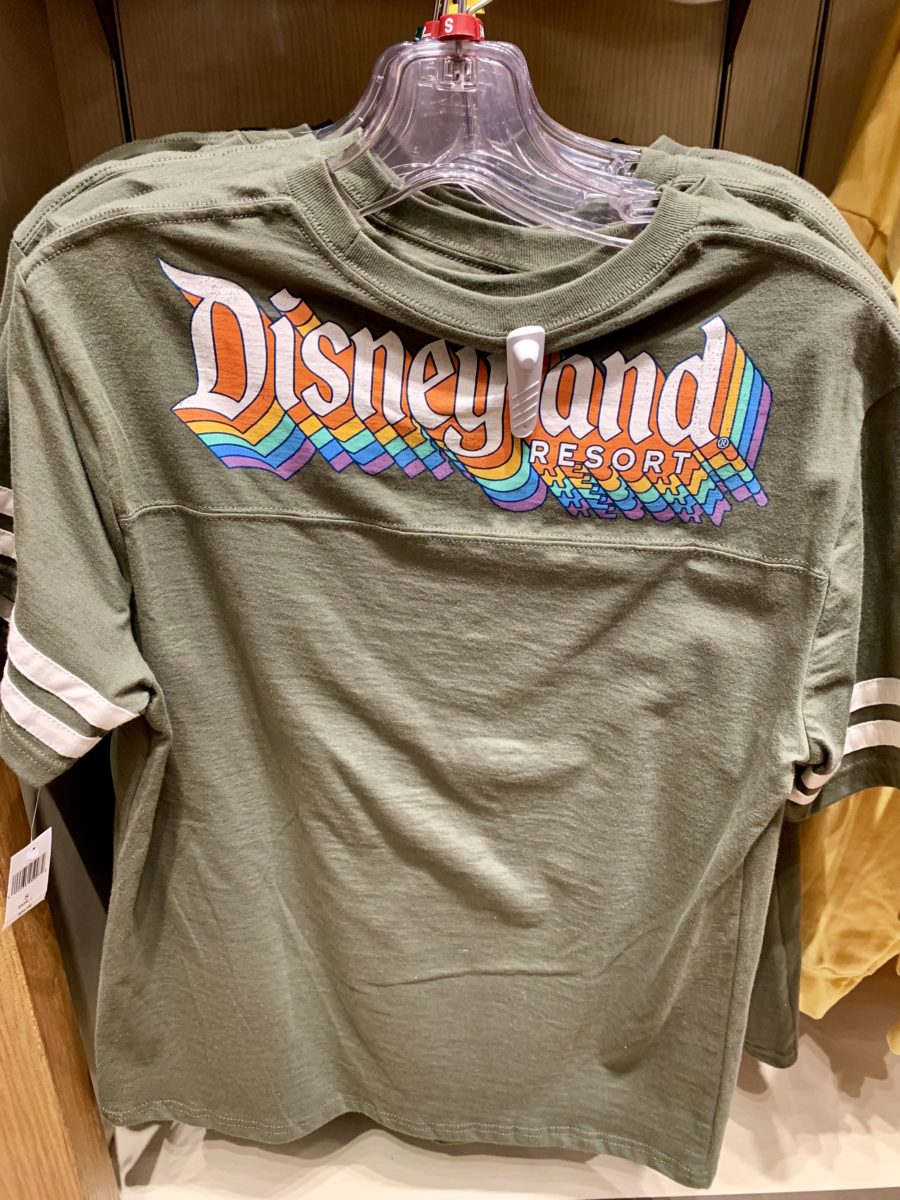 Disneyland Retro-Inspired Rainbow Apparel at Disneyland Resort