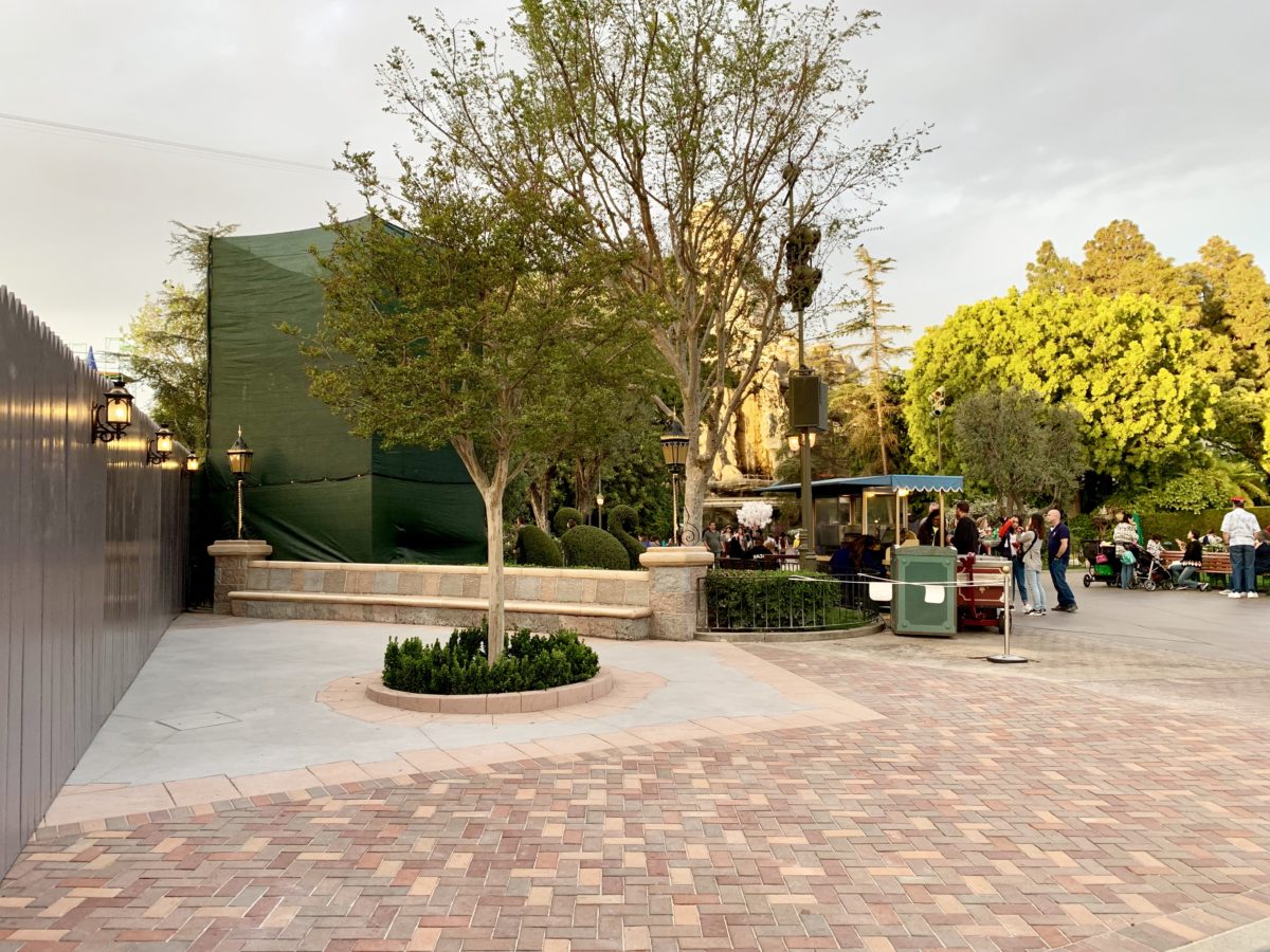 Sleeping Beauty Castle Refurbishment Updates New Brickwork Slow Incline of Curb