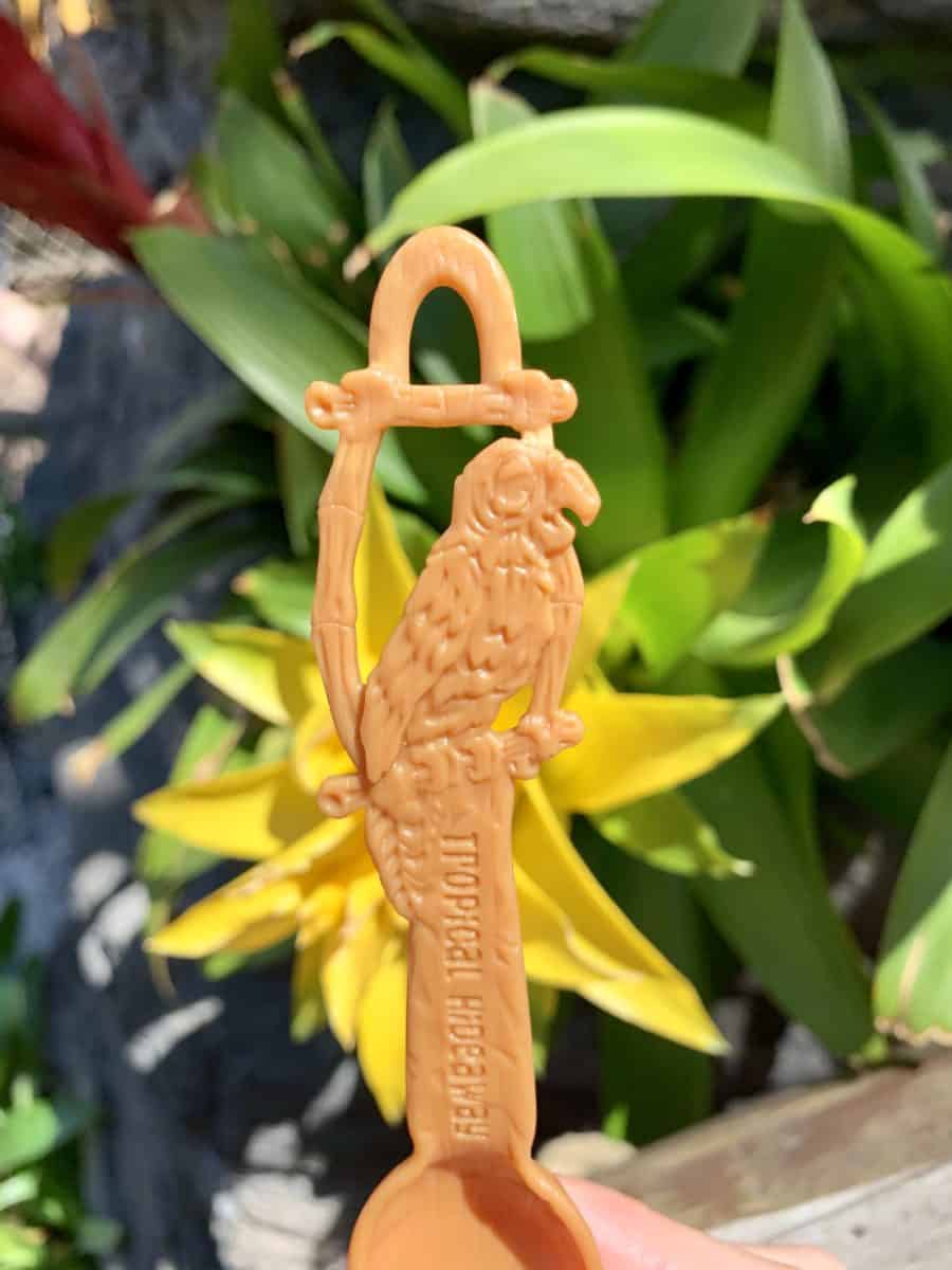 Tropical Hideaway Parrot Souvenir Spork Disneyland