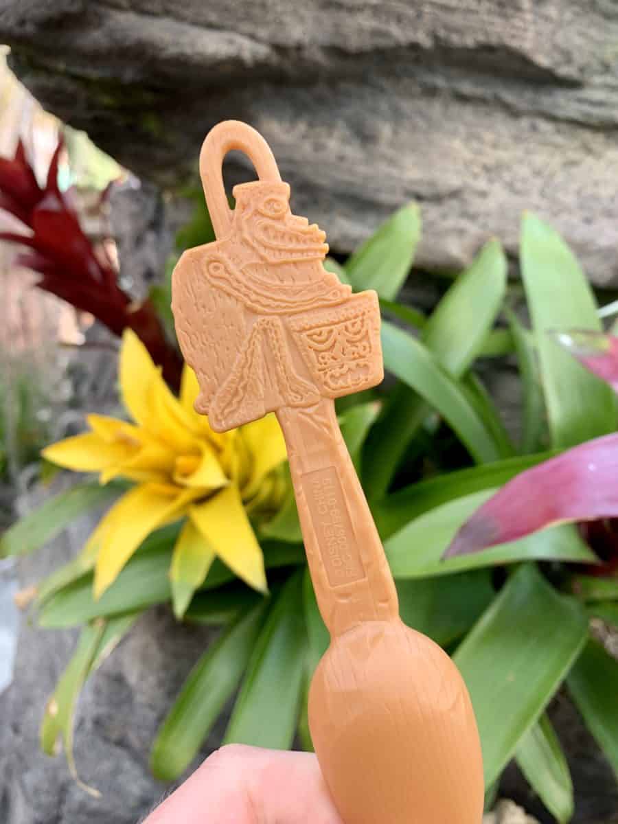 Tropical Hideaway Souvenir Tiki Drummer Spork