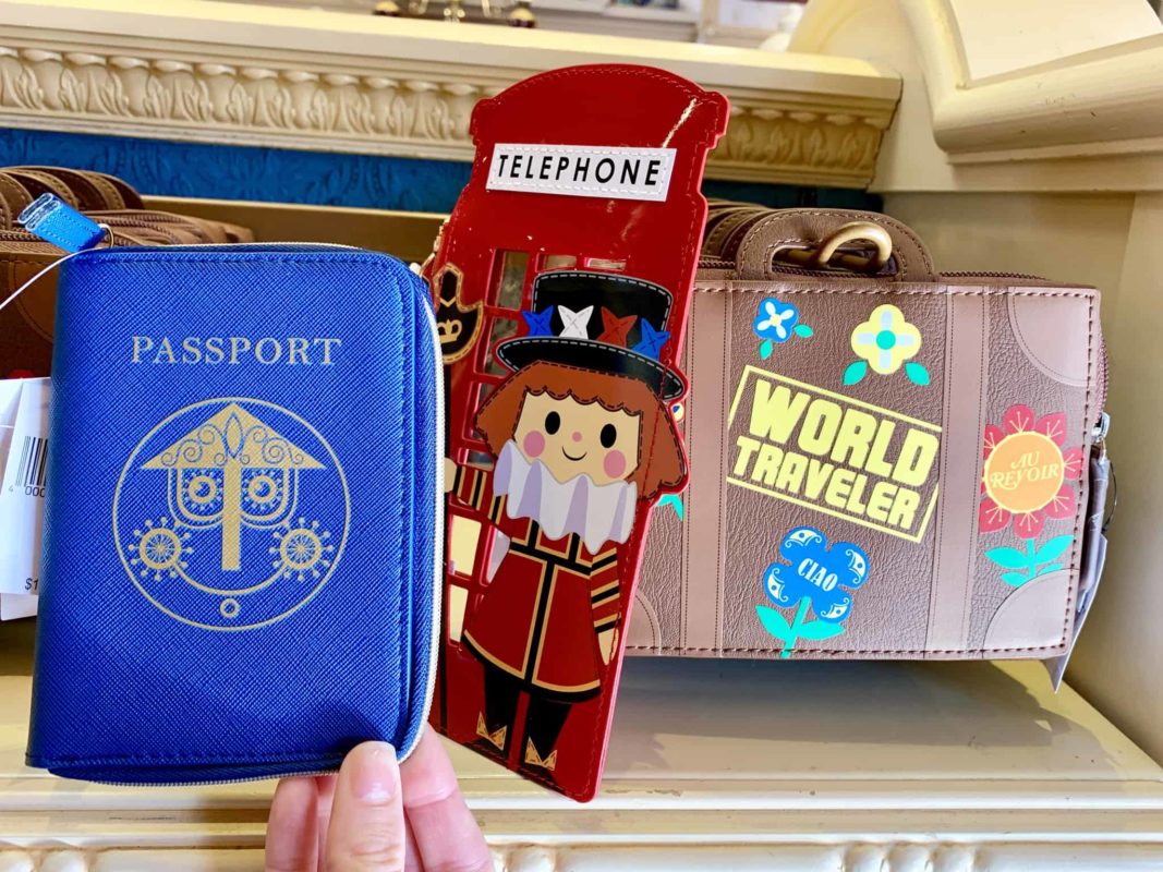 it's a small world zip coin purse disneyland