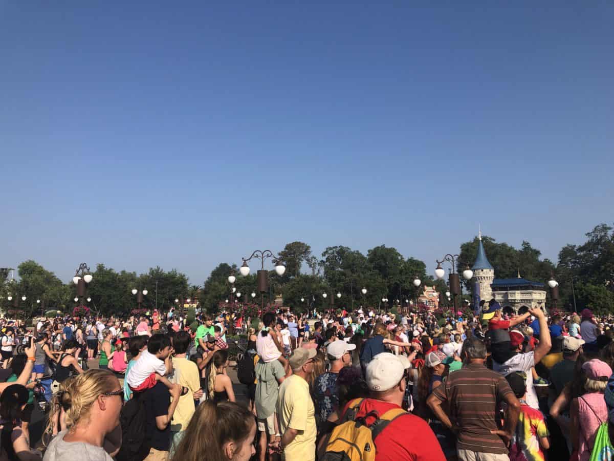 Memorial Day Magic Kingdom Crowds