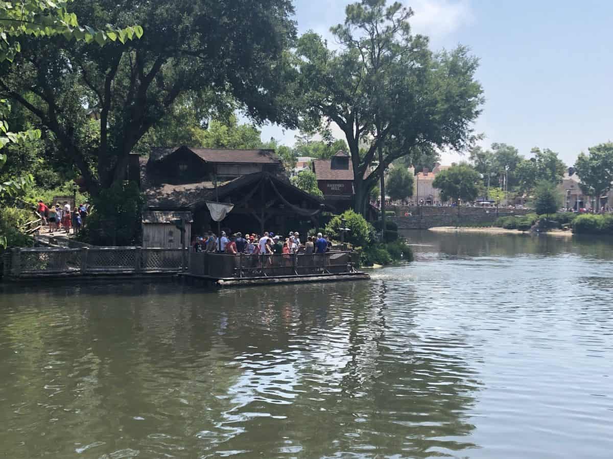 Tom Sawyer Island Raft