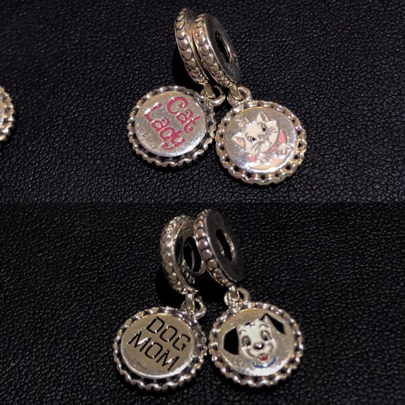 Pandora dog and cat charms