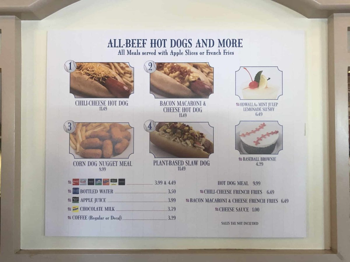 Casey’s Corner Menu No More Foot Long Hot Dogs