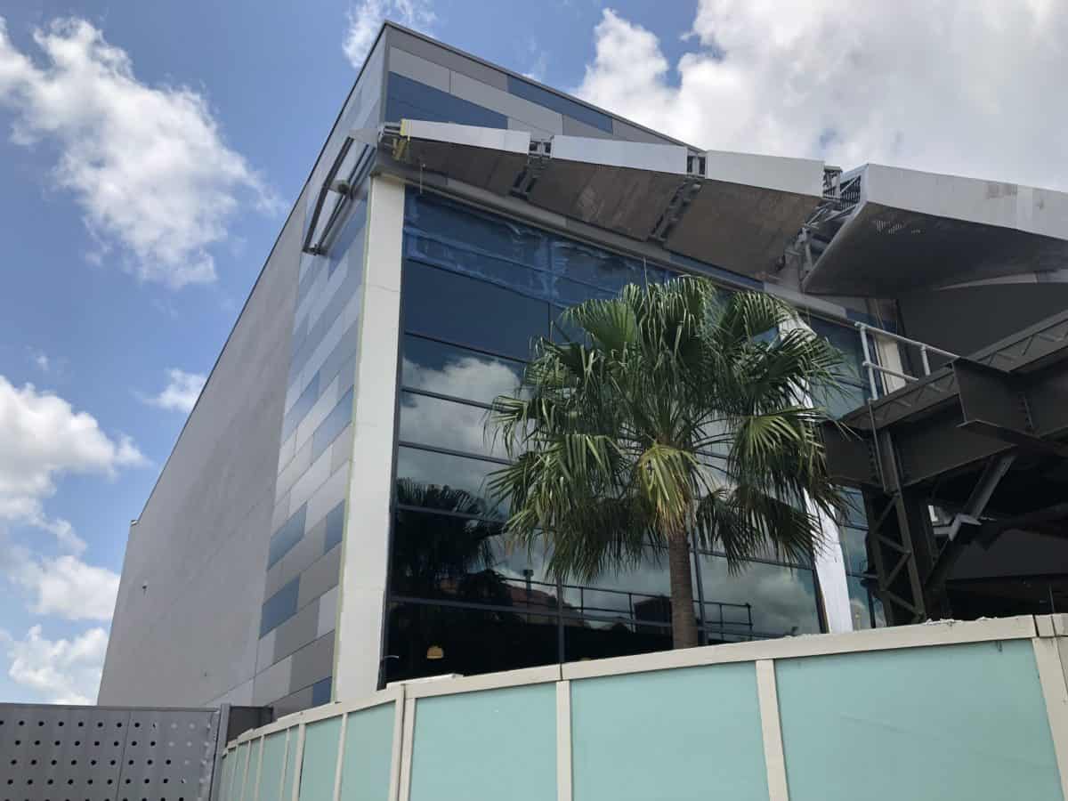 Corner of the nba experience building 