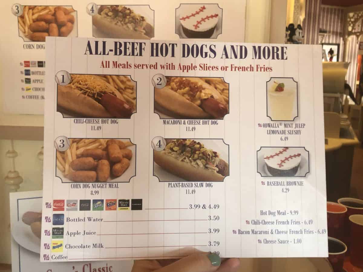 Casey&rsquo;s Corner Menu No More Foot Long Hot Dogs