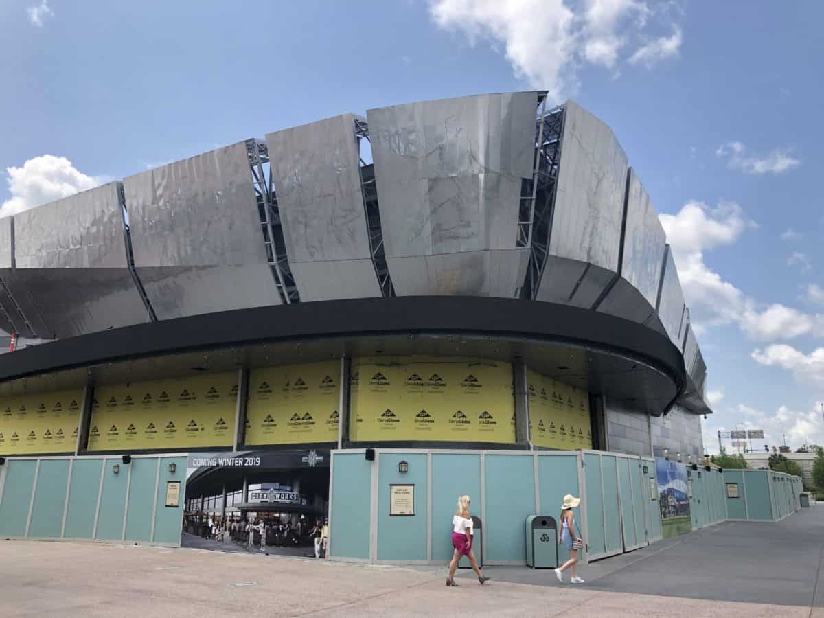 NBA Experience Construction Progress. 