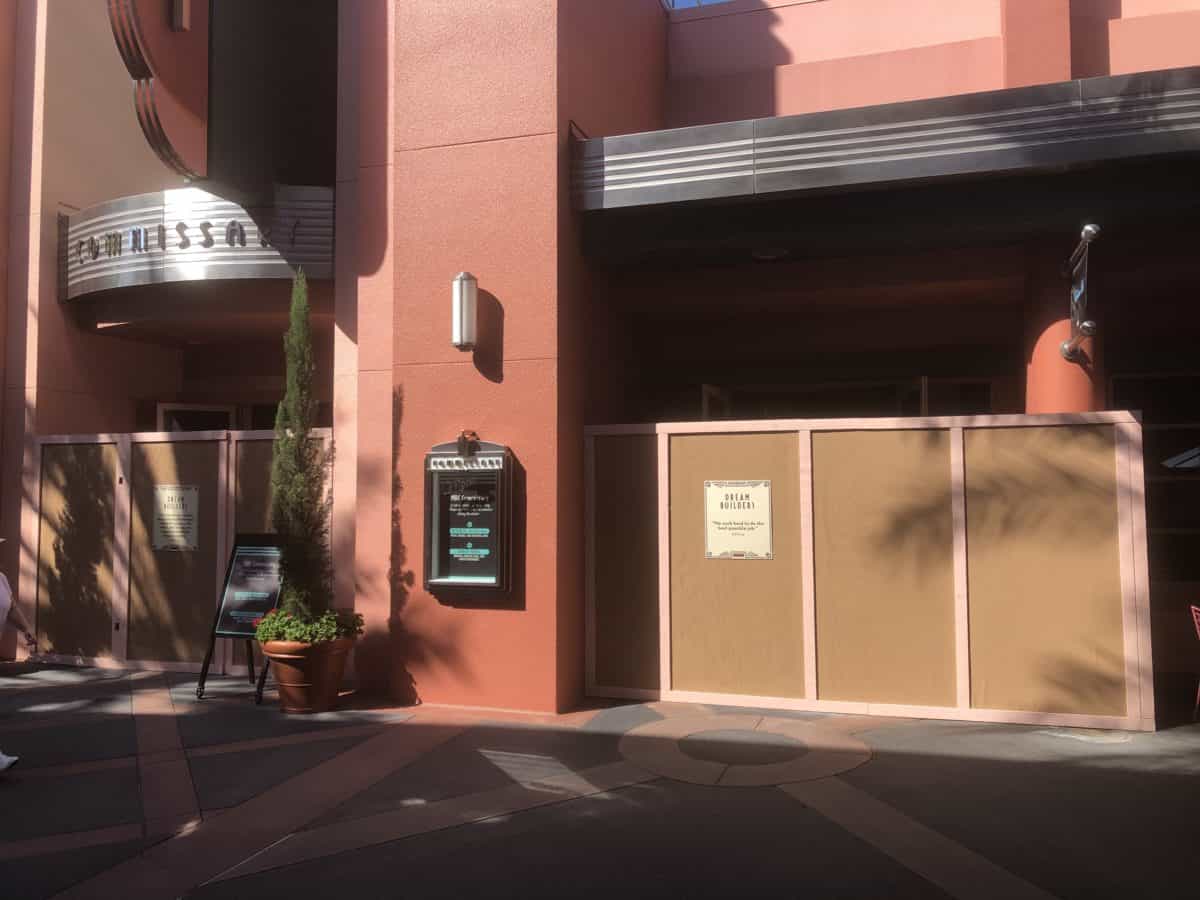 ABC Commissary is closed for refurbishment