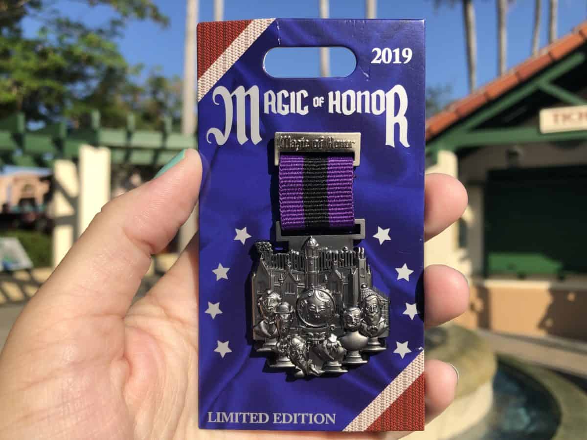 Magic of Honor HAunted Mansion pin