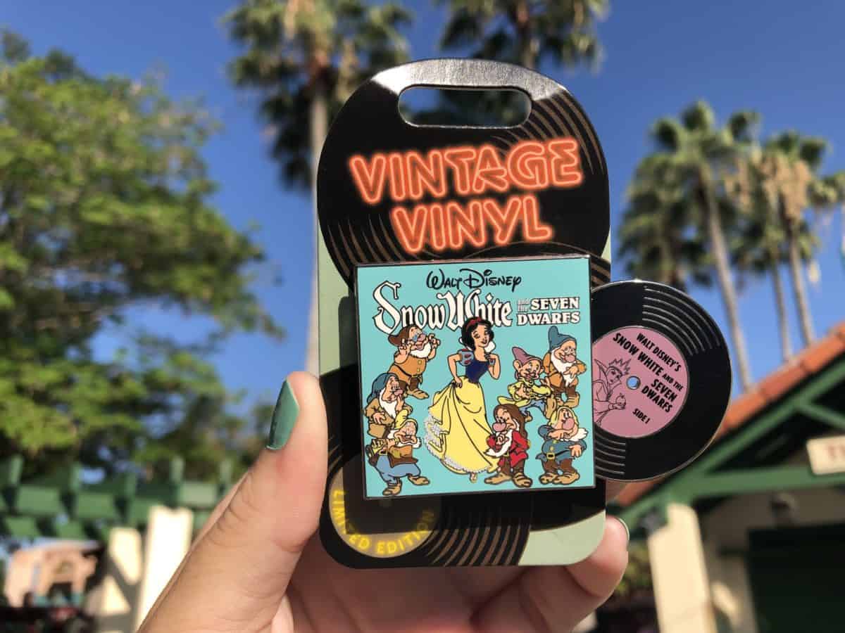 Snow White Vintage Vinyls Pin