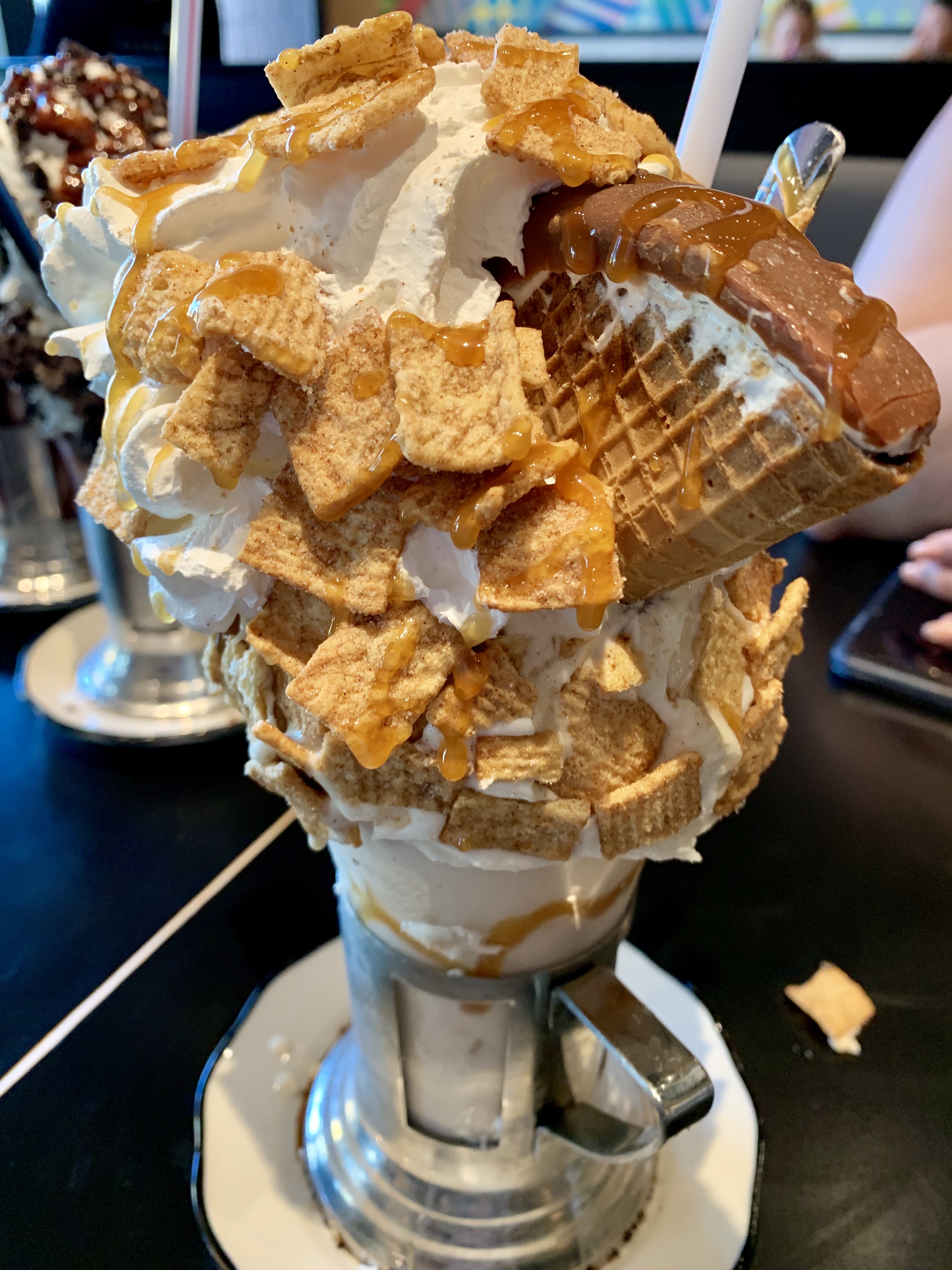 Churro Choco Taco CrazyShake Black Tap Craft Burgers and Shakes