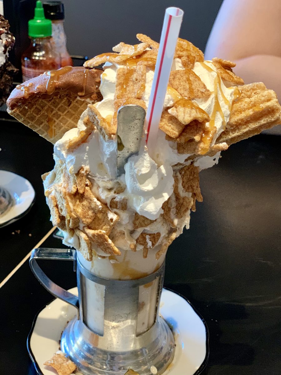 Churro Choco Taco CrazyShake Black Tap Craft Burgers and Shakes