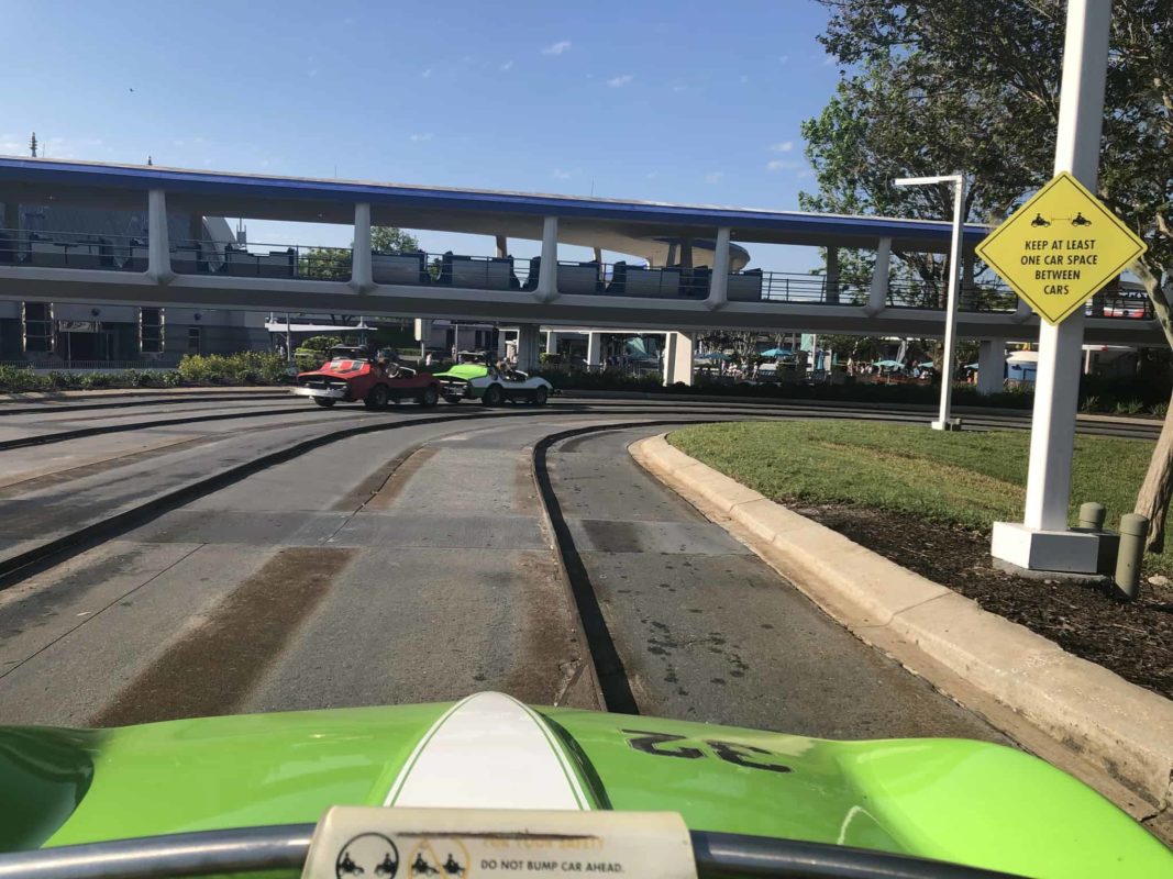 Tomorrowland Speedway Driver Point of View on the Track