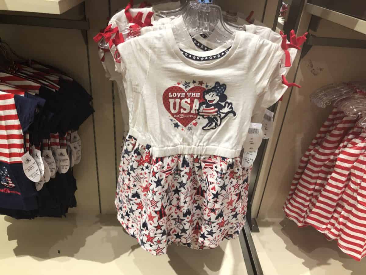 Minnie Mouse Love the USA Americana Dress for Walt Disney World