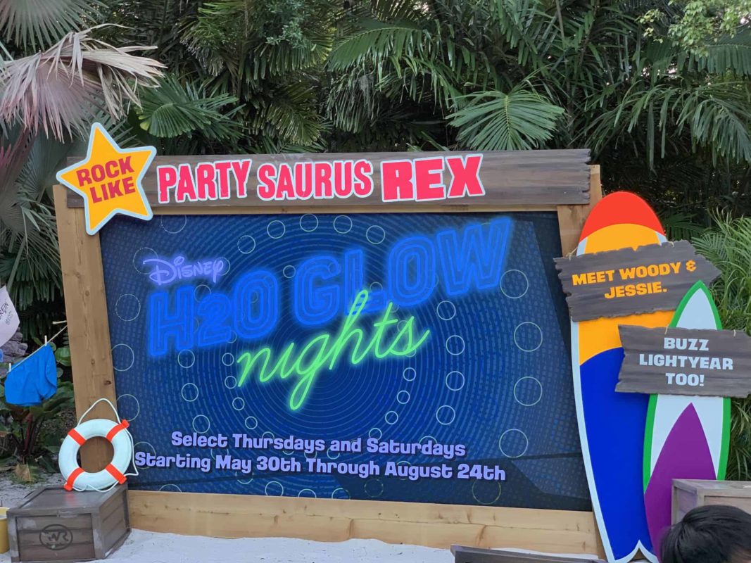 H2O Glow Nights at Disney's Typhoon Lagoon