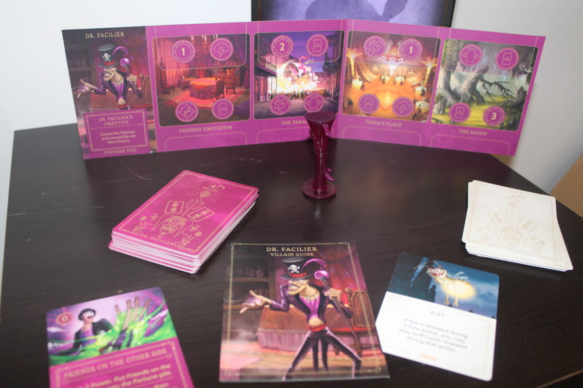 Villainous board game expansion box The Princess and the Frog