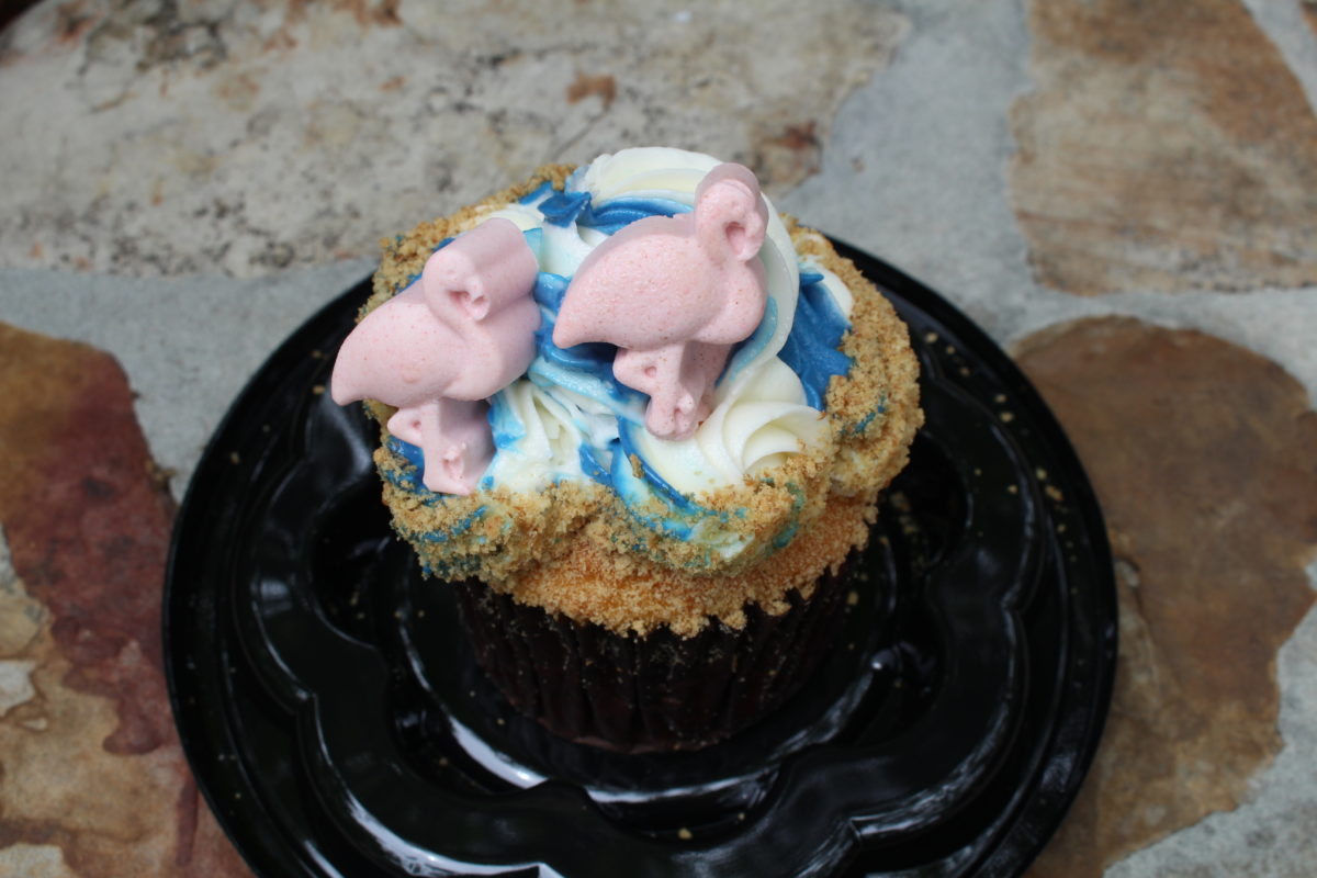 creature comforts flamingo cupcake