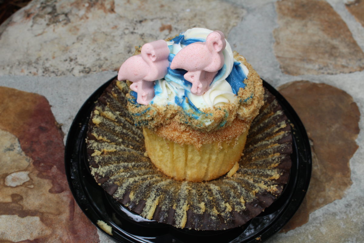creature comforts flamingo cupcake