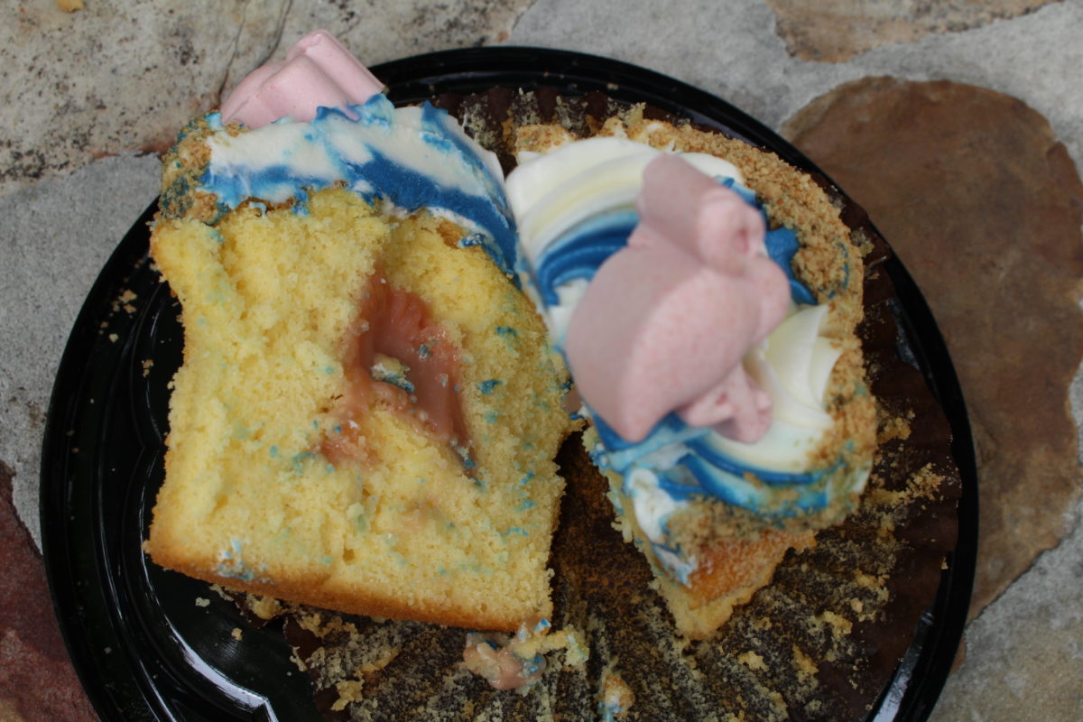 creature comforts flamingo cupcake