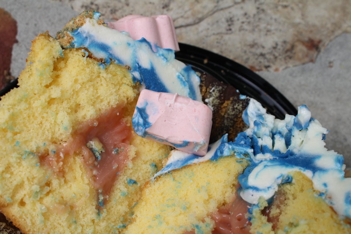 creature comforts flamingo cupcake