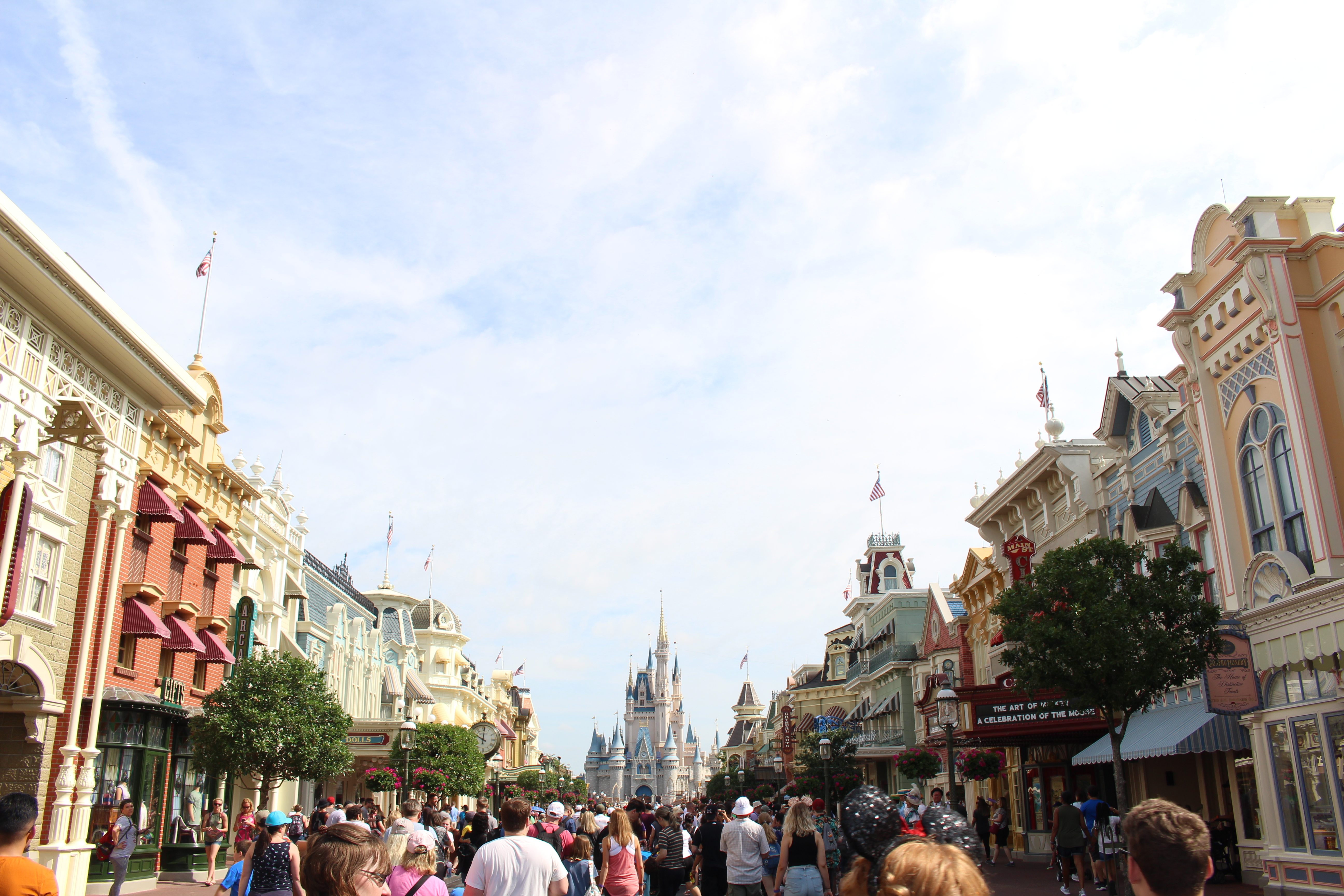 Main Street USA magic kingdom