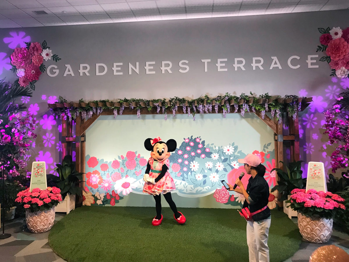 Minnie's garden party odyssey epcot