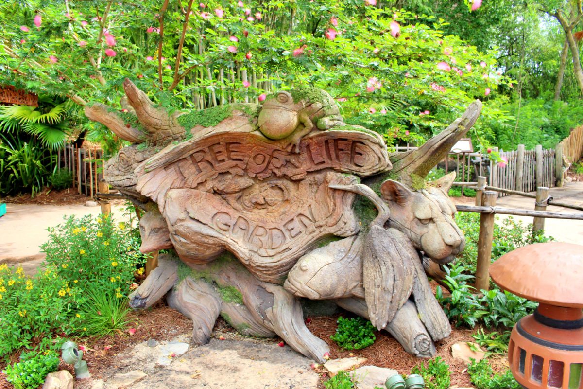 tree of life garden path