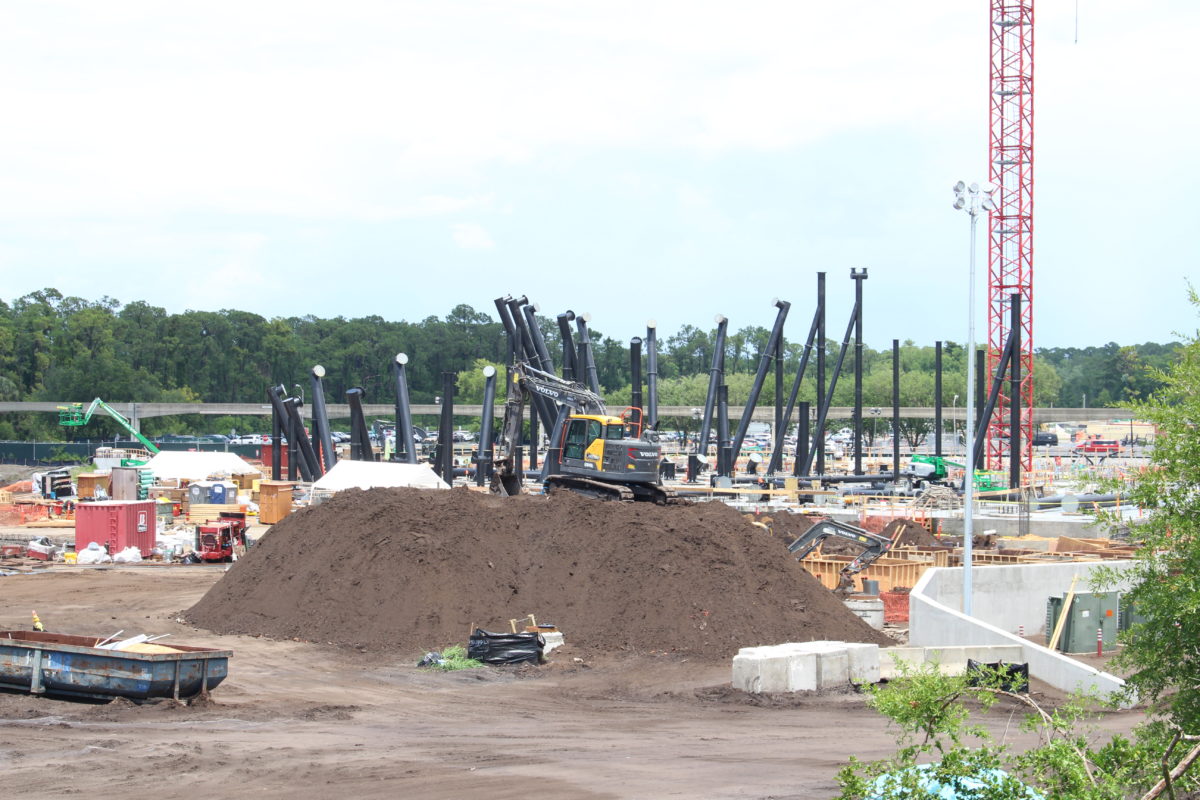 tron coaster construction