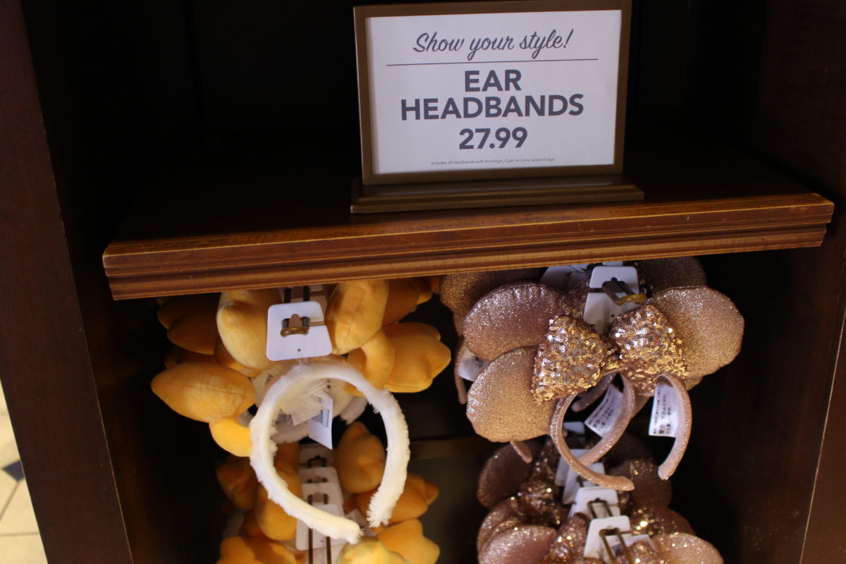 Donald Duck butt headband