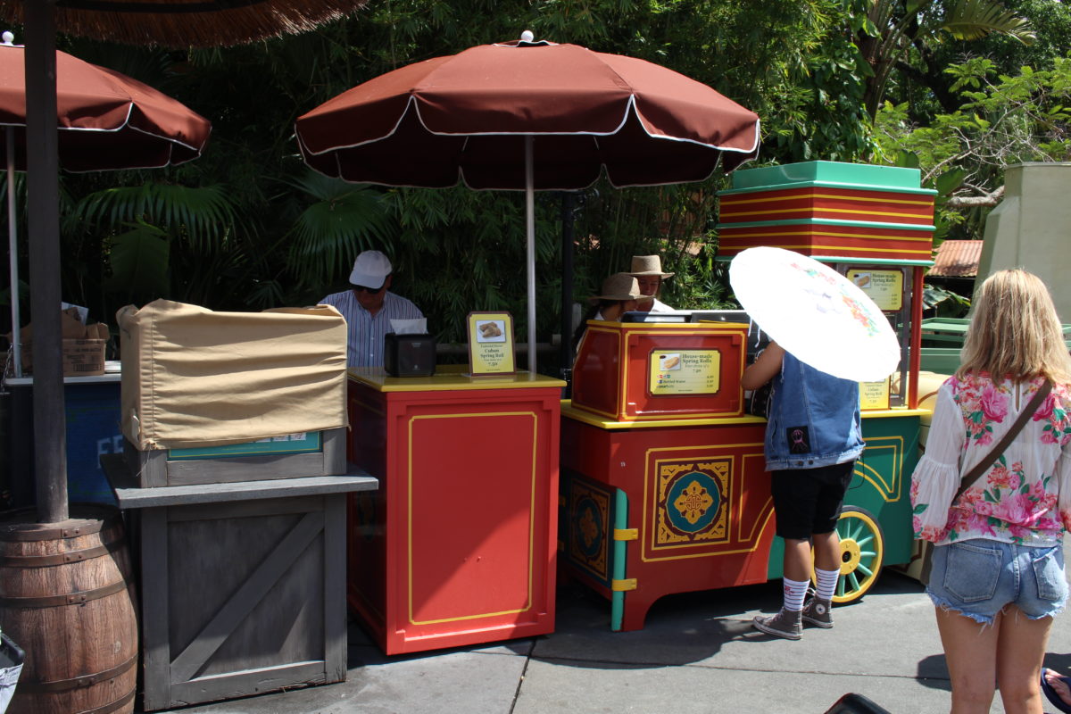 spring roll cart adventureland