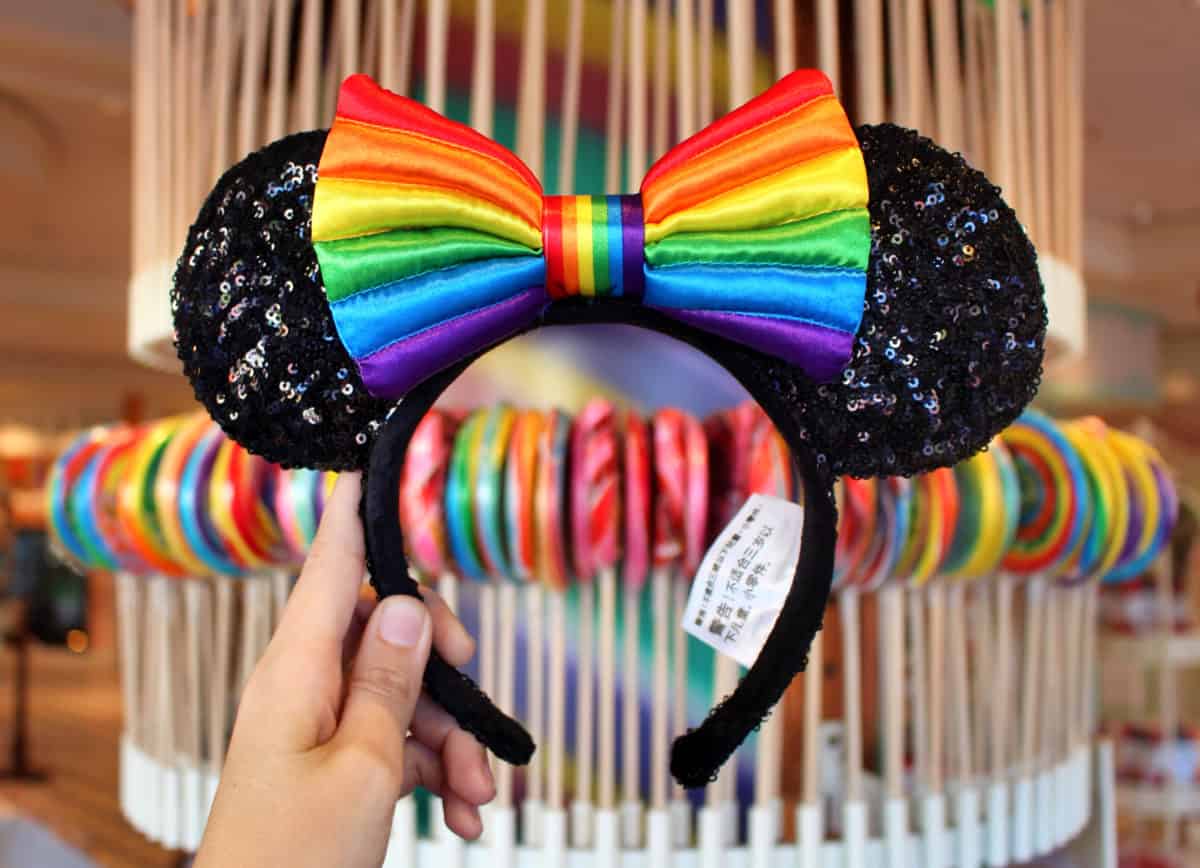 rainbow pride ears