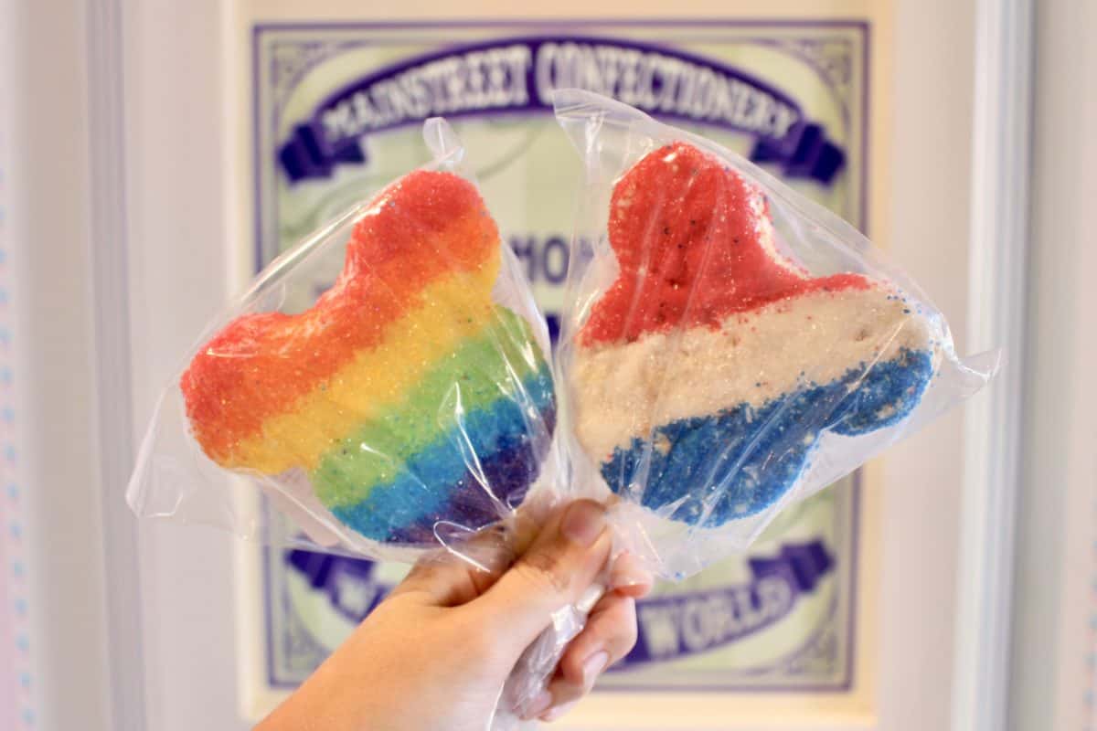 rainbow pride Rice Krispie