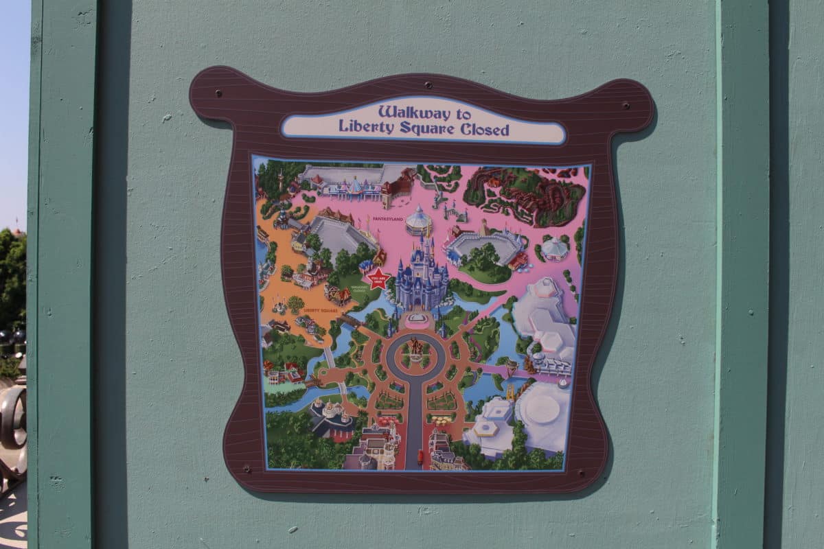 cinderella castle pathway widening