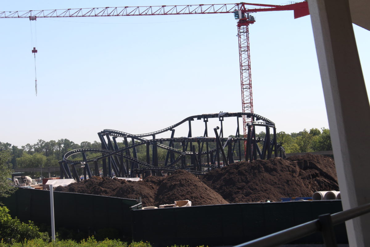 tron lightcycle power run construction