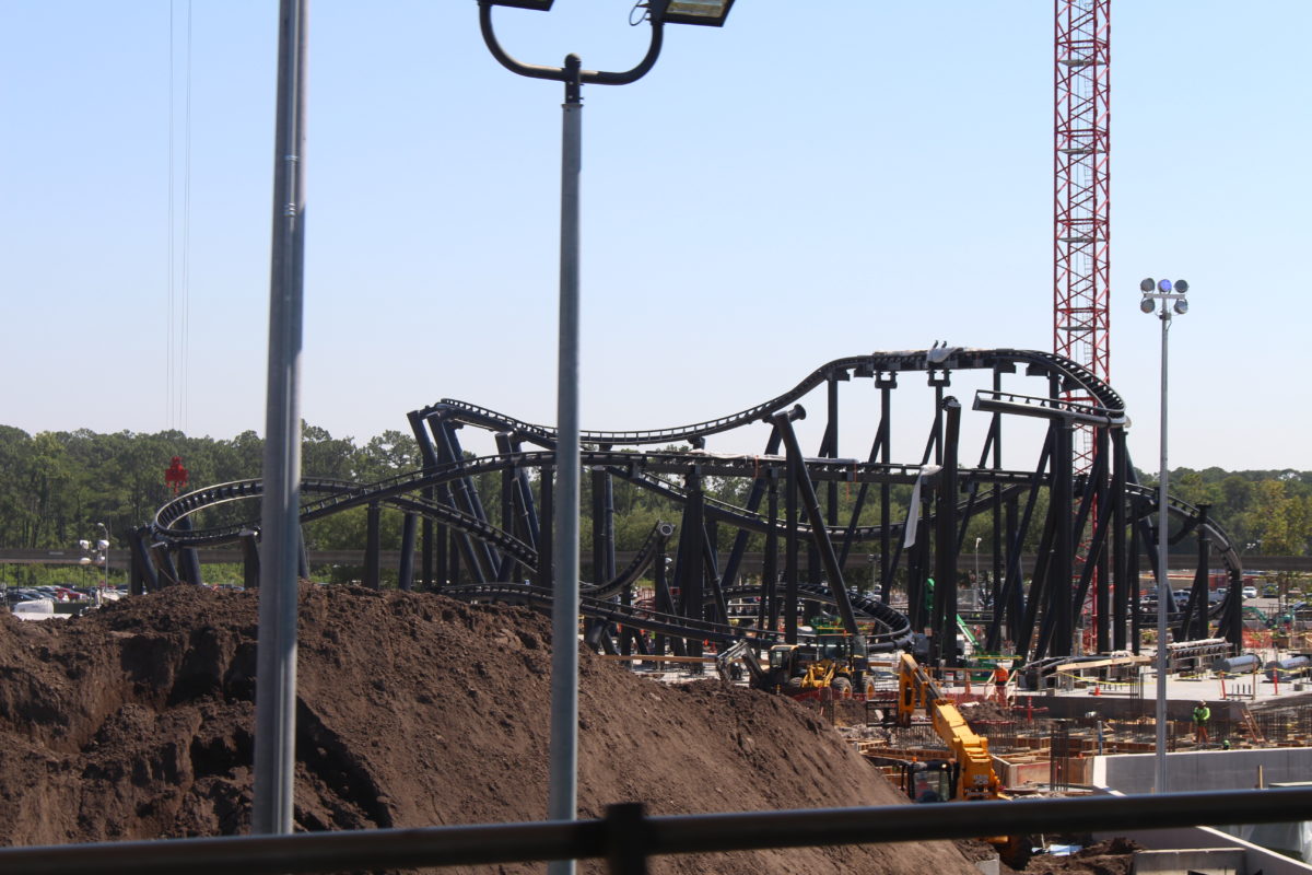 tron lightcycle power run construction