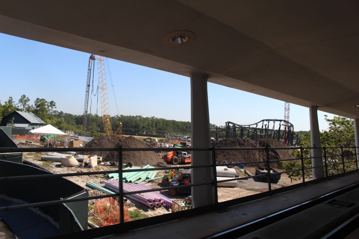 tron lightcycle power run construction