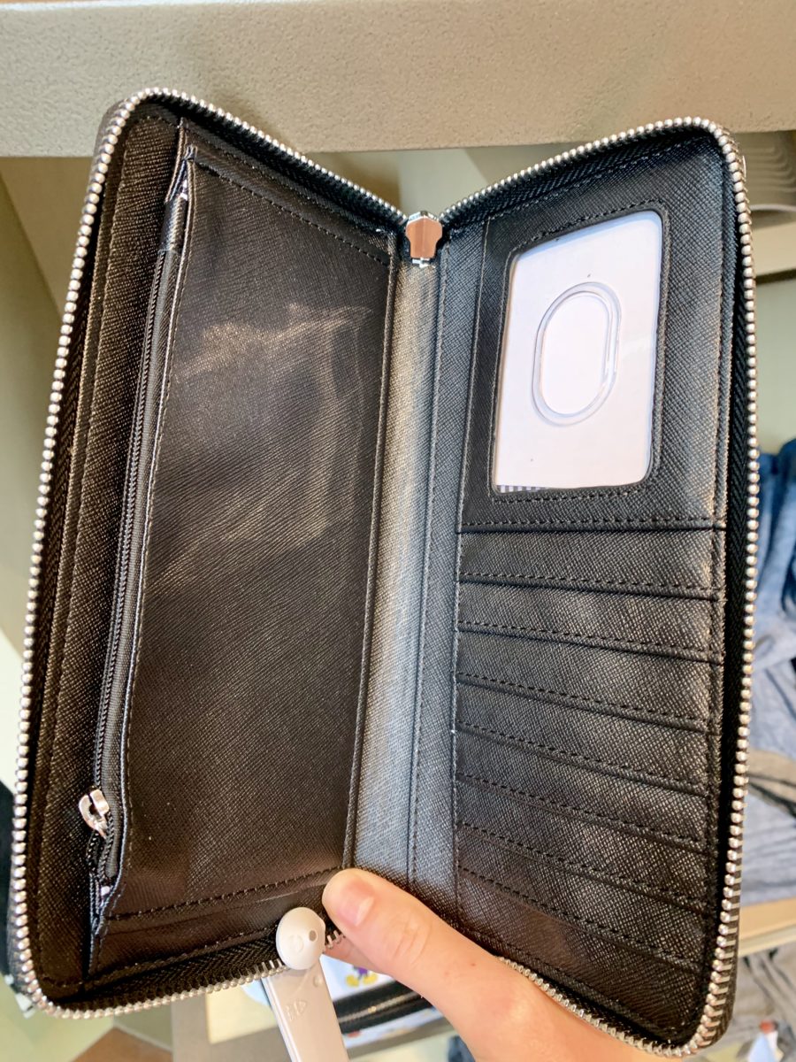 Mutli-Colored Mickey Mouse Loungefly Backpack and Wallet Disneyland Resort