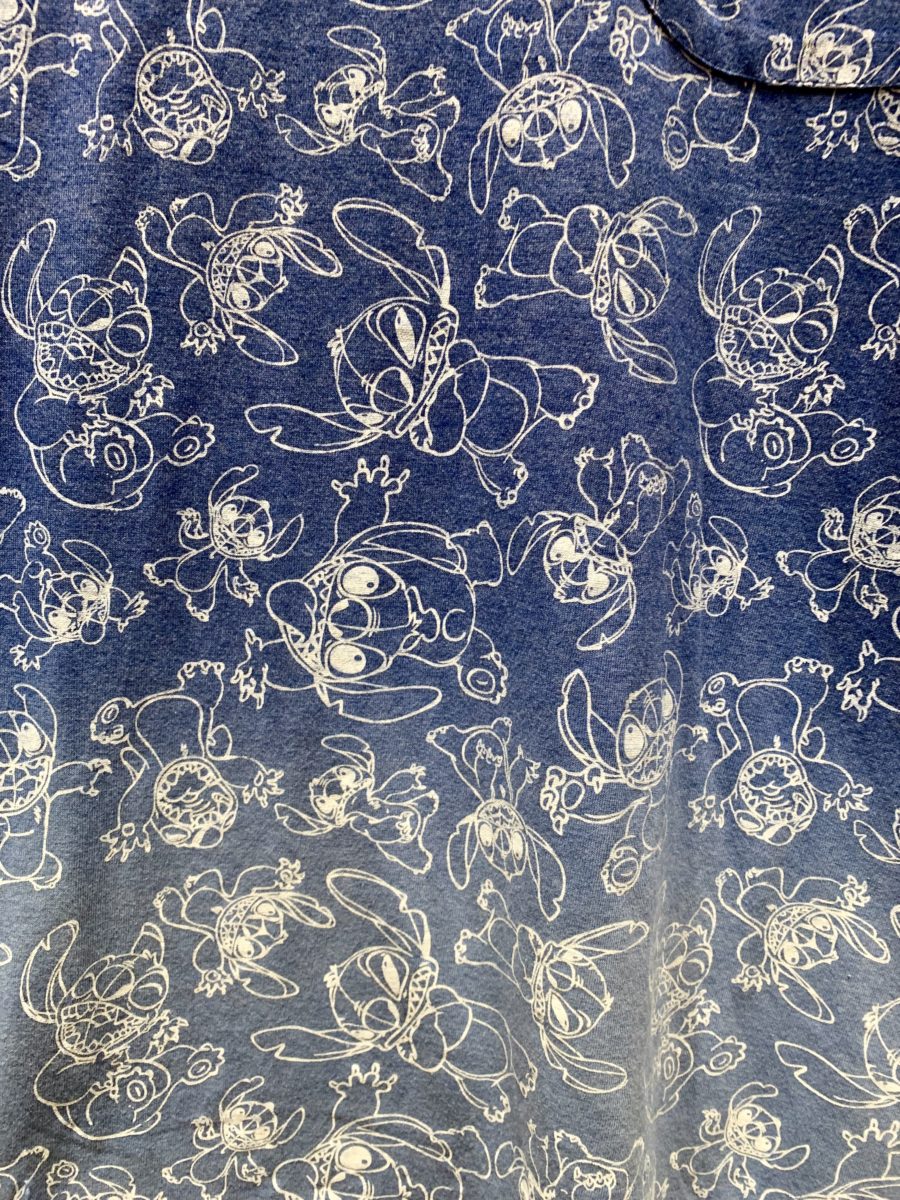 New Men's Stitch Apparel World of Disney Downtown Disney District 