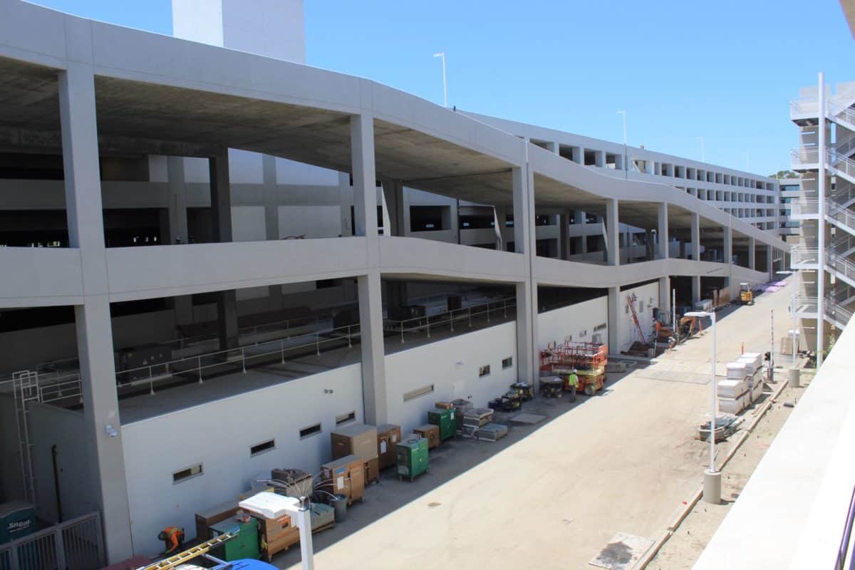 PIxar Pals Parking Structure Construction Update May 28 2019