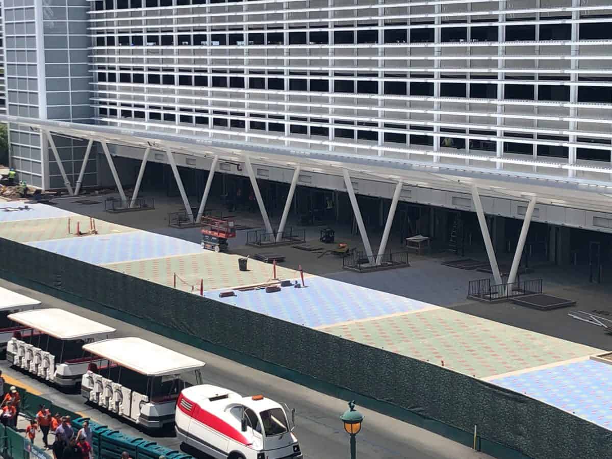 PIxar Pals Parking Structure Construction Update May 28 2019