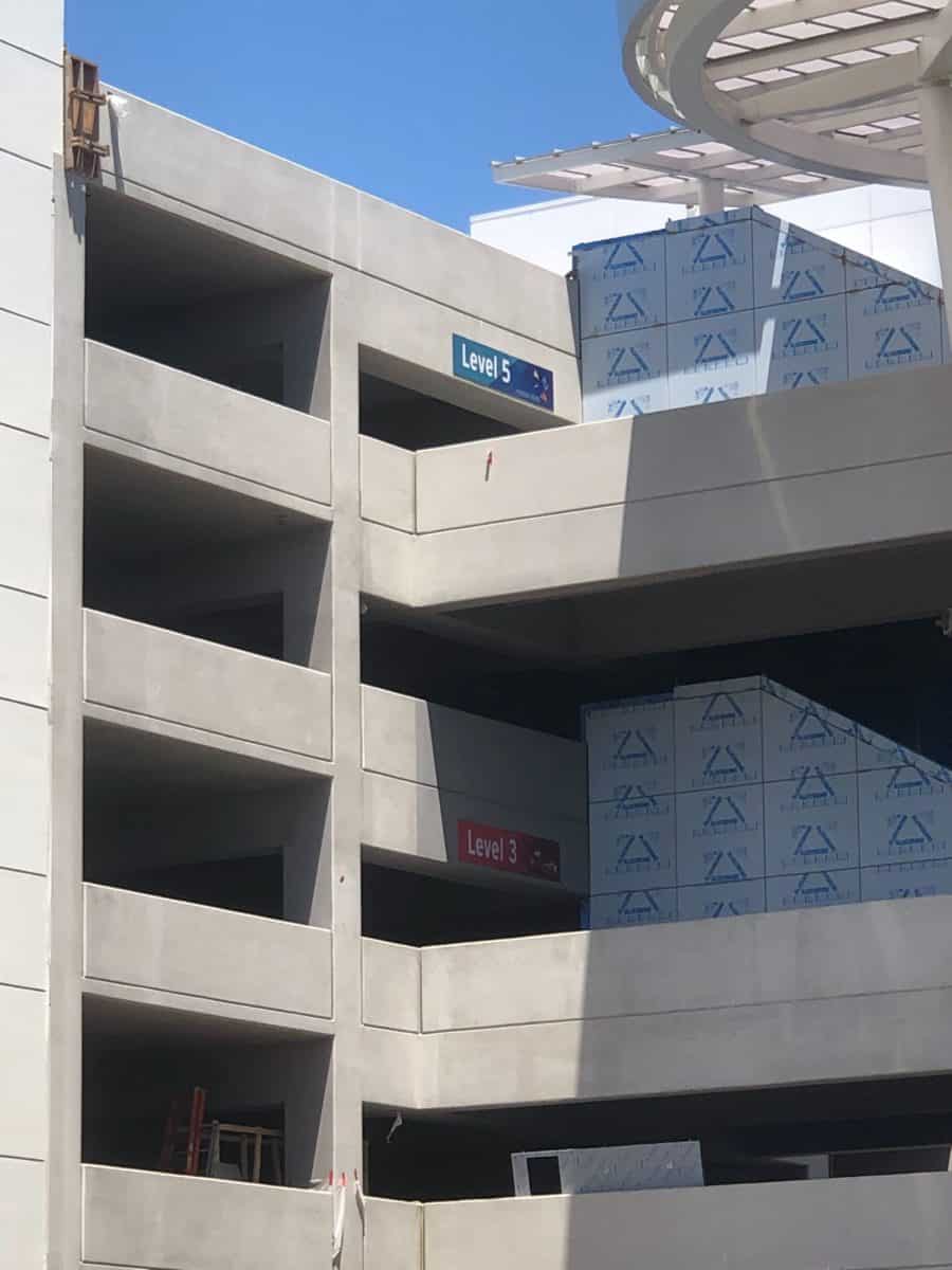 PIxar Pals Parking Structure Construction Update May 28 2019